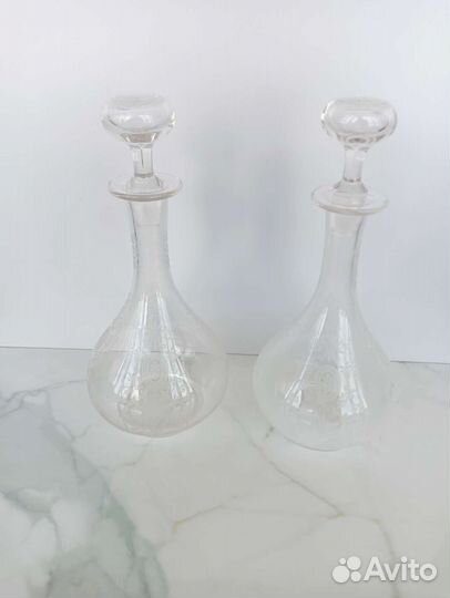 Парные графины антиквариат
