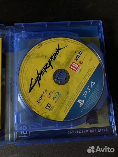 Cyberpunk 2077 PS4 диск