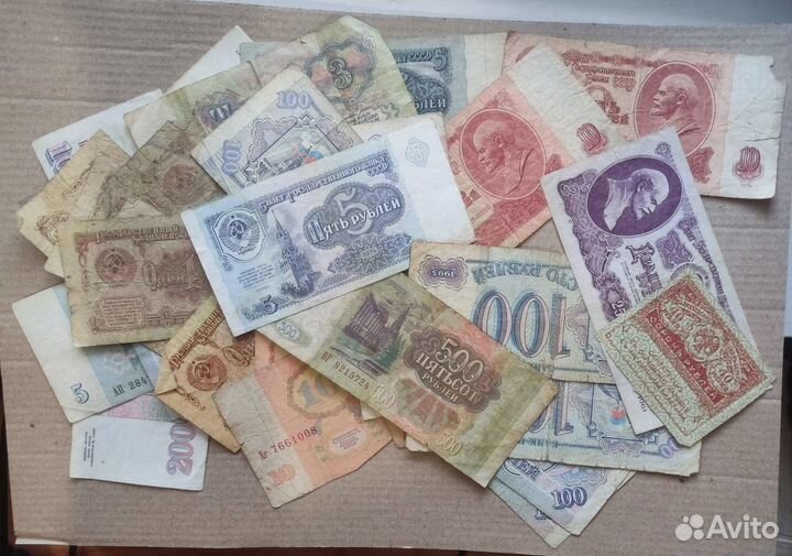 Бумажные деньги, Банкноты, Облигации, Акции