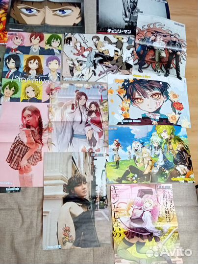 Плакаты постеры аниме исполнители