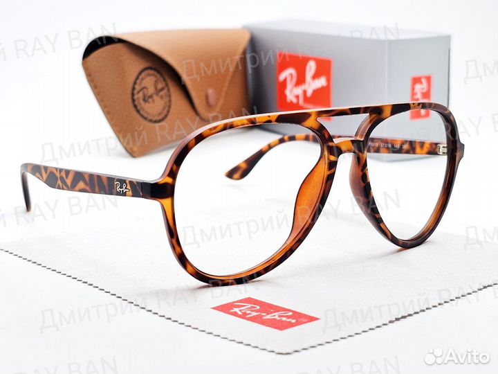 Оправа Ray Ban Cats RX 4376 Черепаховая Матовая