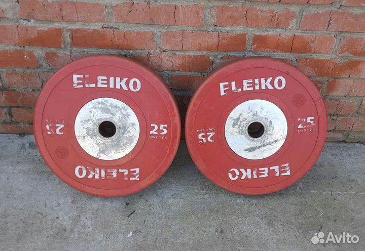 Диски блины для штанги eleiko