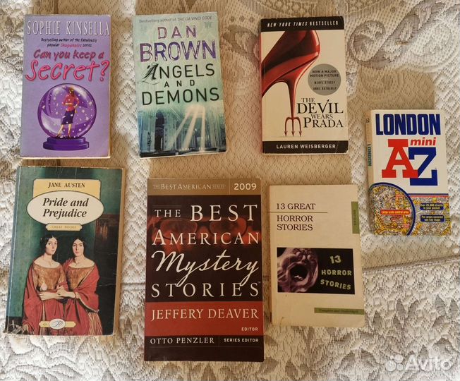 Набор книг на английском языке