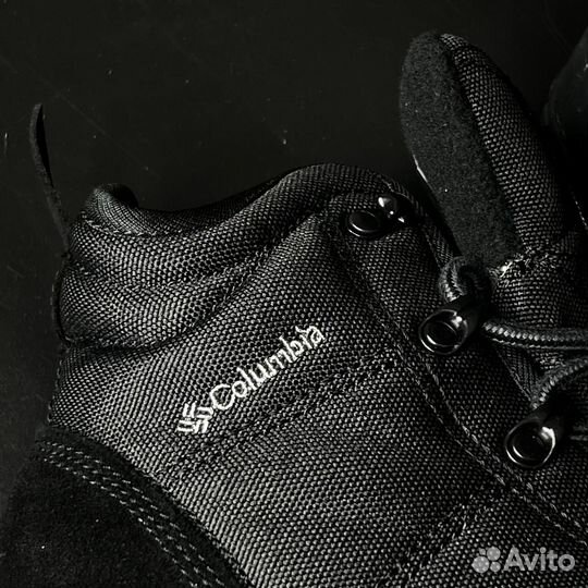 Высокие термо ботинки columbia black мужские 41-45