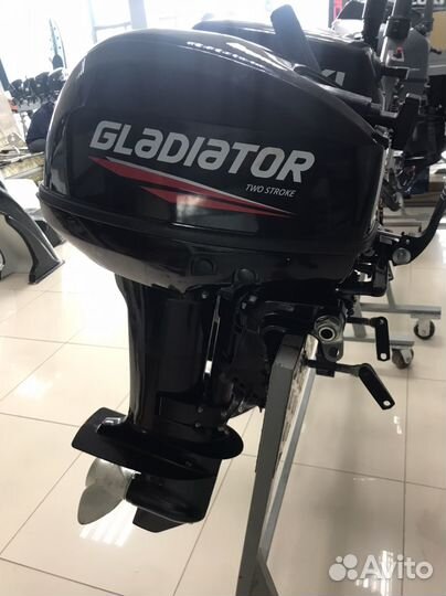 Лодочный мотор Gladiator 9.9 б/у (после тестов)
