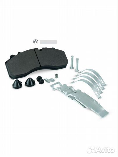 Zentparts Z07201 колодки дисковые 29087 30mm с полн. р/к\ MB Actros, AtegoII, Scania, KAMAZ 5490