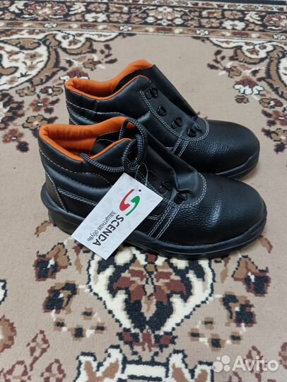 Ботинки кожаные осенние