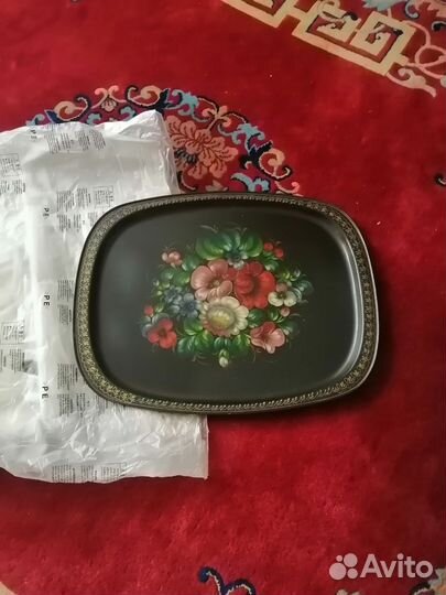 Поднос металлический СССР