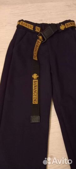 Брюки школьные для девочки р.122 128