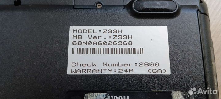 Ноутбук Asus Z99H