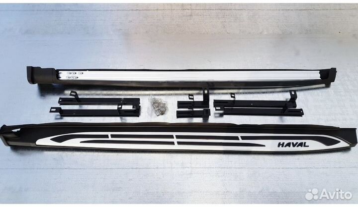 Пороги подножки Haval F7/F7X