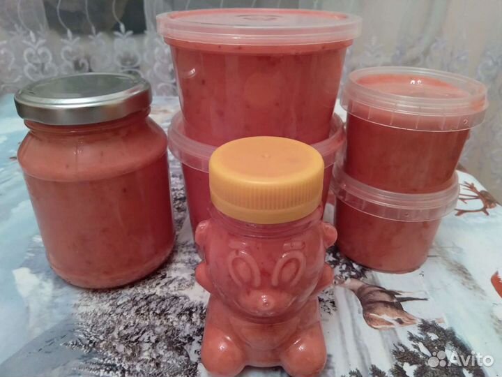 Крем мёд, (мёд суфле) ягодный и фруктовый