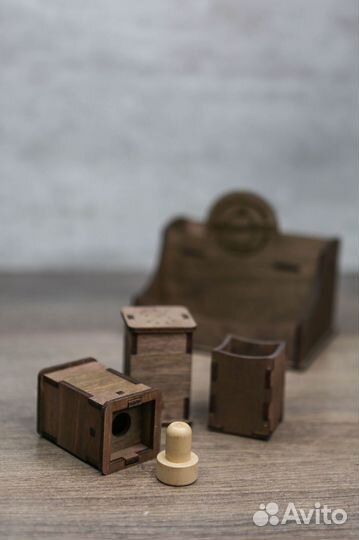 Салфетница с солонками