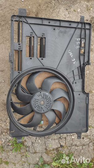 Вентилятор радиатора форд фокус 3 1.6 tdci
