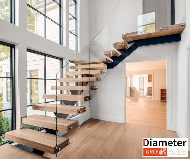 Г образная лестница под заказ