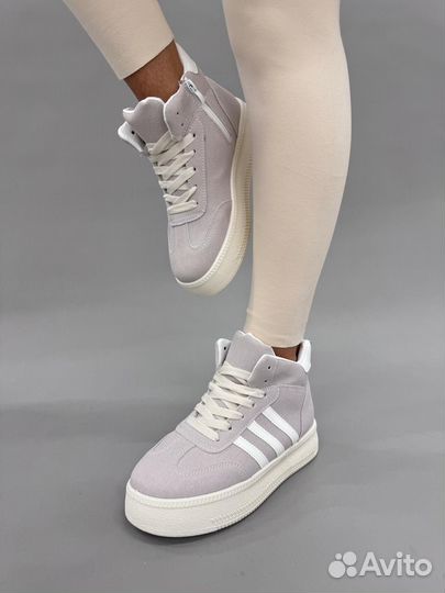 Кеды женские зимние adidas