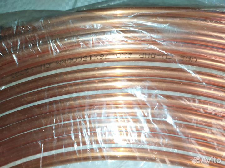 Трубка медная 6х0,76х15000 Copper tube r220 cu-dhp