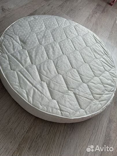Матрас для круглой кроватки 75