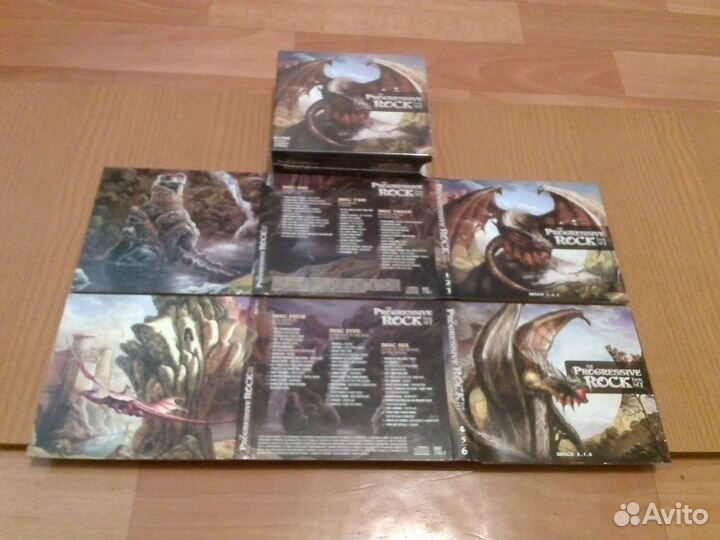 6 CD The Progressive Rock 24 Bits Remasters