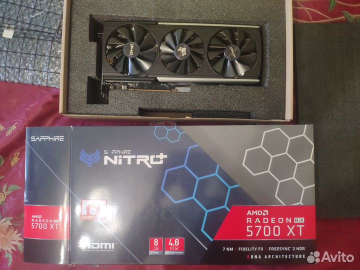 Sapphire AMD Radeon RX 5700 XT nitro+