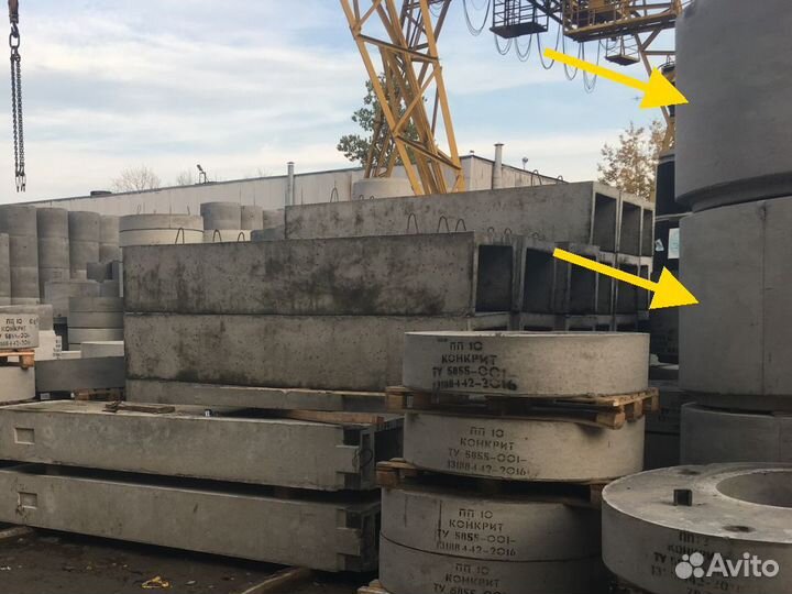 Жб кольцо сквозное кс 20-9 паз/гребень ГОСТ