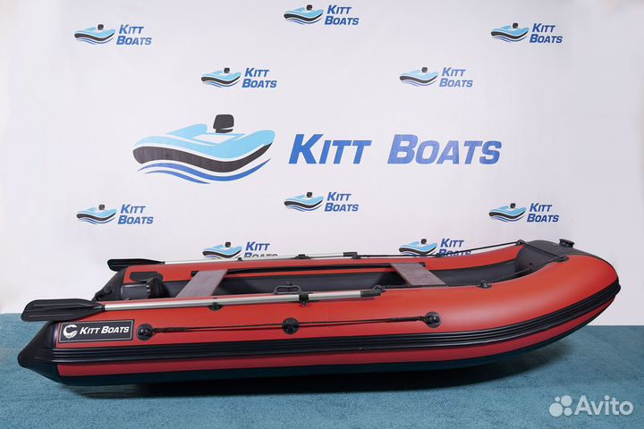 Лодки пвх 370 нднд KittBoats ширина кокпита 80 см