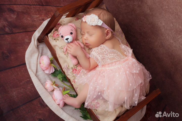 Newborn фотосессии для новорожденных малышей