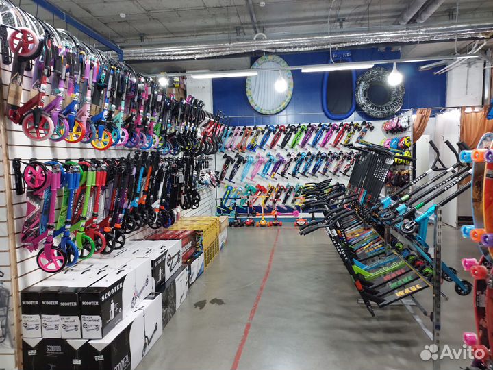 Городские, трюковые самокаты для детей и взрослых