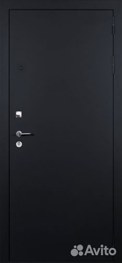 Металлическая дверь с зеркалом Броня Престиж