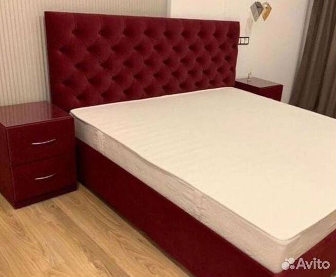 Двухместная мягкая кровать