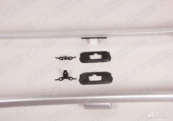 Рейлинги серебристые Land Cruiser Prado 150