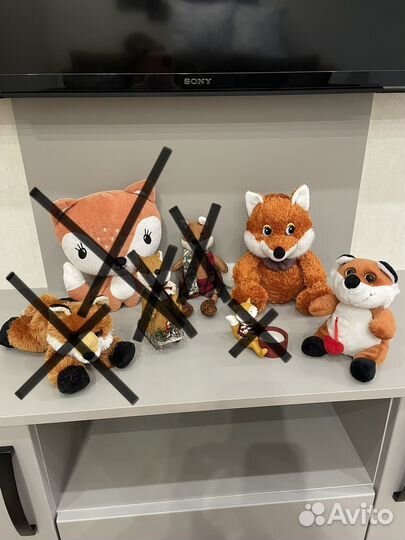 Мягкая игрушка Лиса