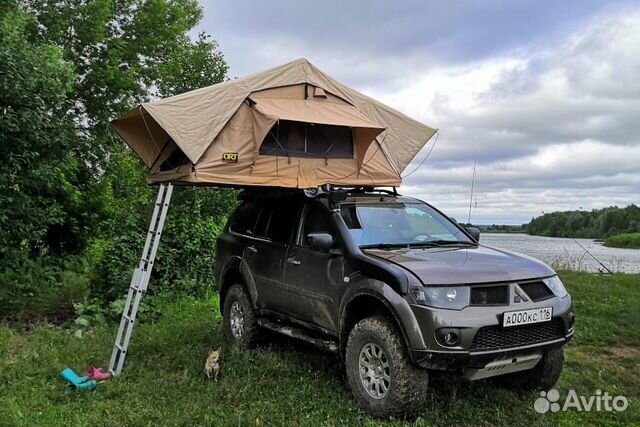 Палатка на крышу автомобиля Старт-140-Hard-PRO