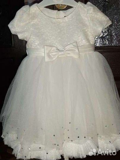 Платье для девочки 74-80-86