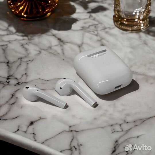 Беспроводные наушники Airpods 2 Top ios 16 оптом