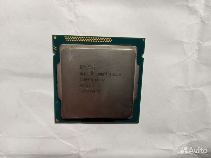 Процессоры Intel i3 3210, i5 3570, E7400, E6320