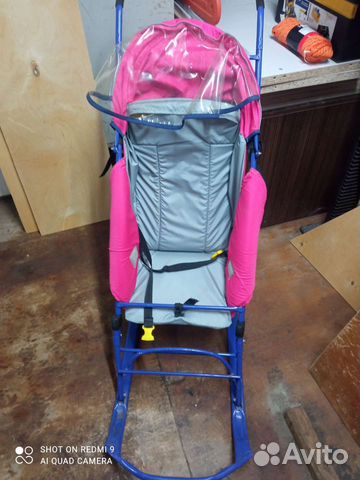 Детские санки коляска бу