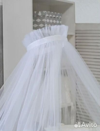 Балдахин с держателем на кроватку