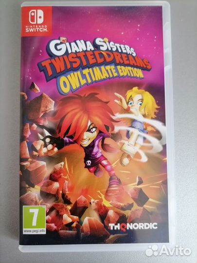 Игра на Nintendo switch Giana sisters