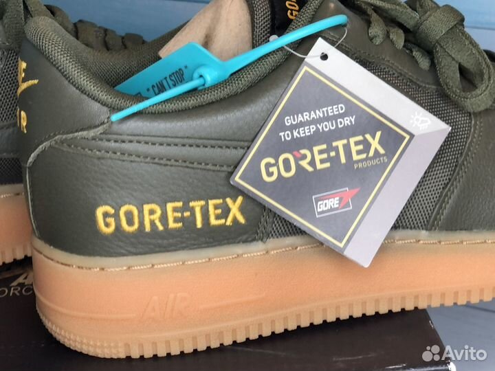 Nike air force 1 low olive gore-tex оригинал