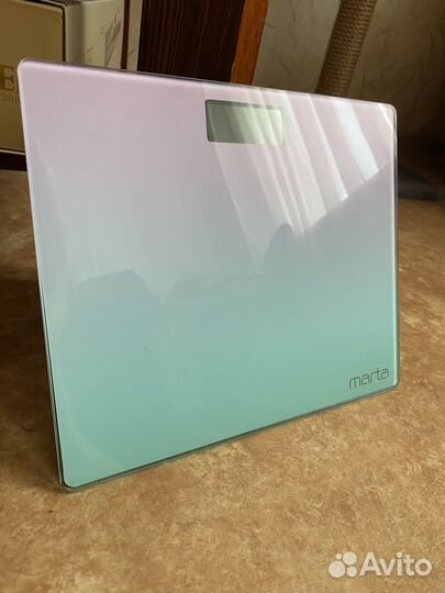 Весы напольные электронные marta