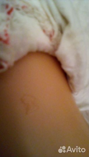 Кукла пупс СССР. Паричковая 43см, клеймо дерево