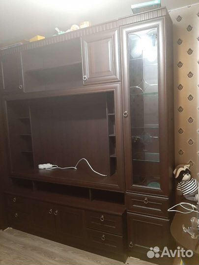 Стенка в гостиную со шкафом под тв бу