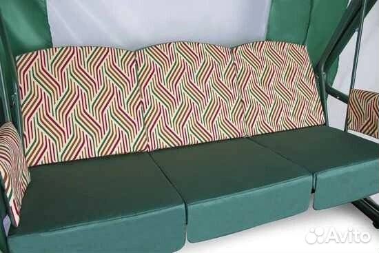 Садовые качели трехместные 