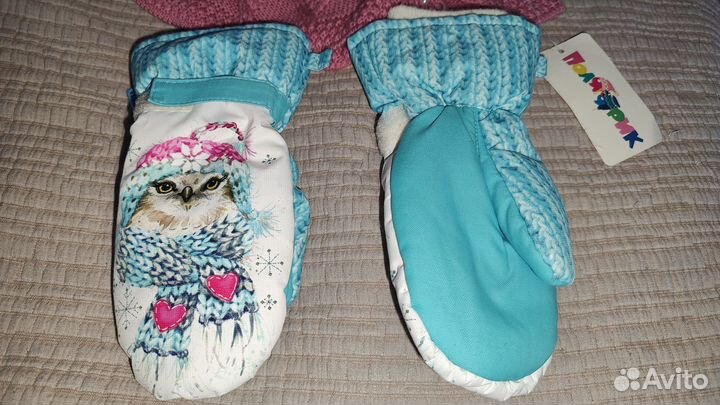 Новая манишка, варежки