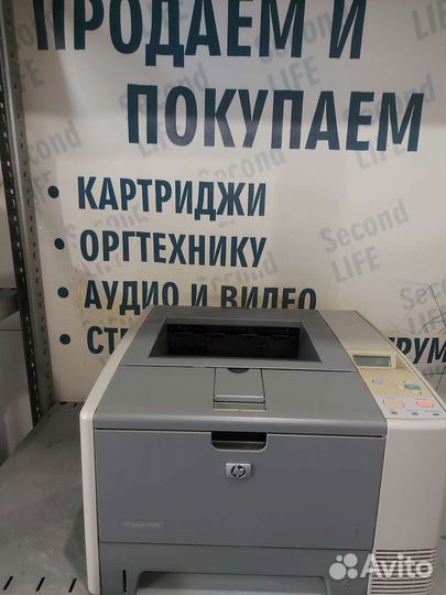 Принтер лазерный HP LJ 2420n пробег 454911