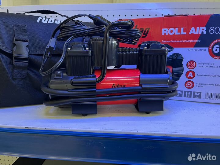 Автомобильный компрессор Fubag Roll Air 60/17