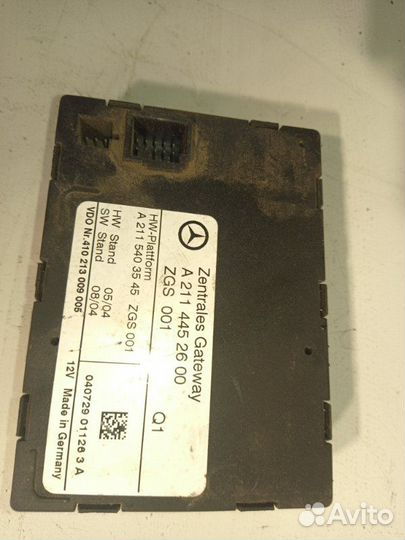 Блок ZGW ZGS Mercedes W211 W219