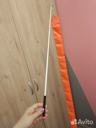 Гимнастическая лента с палочкой