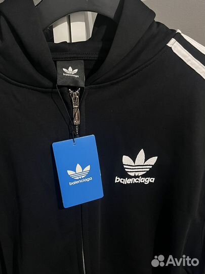 Balenciaga x Adidas zip hoodie